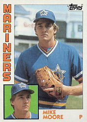 1984 Topps      547     Mike Moore